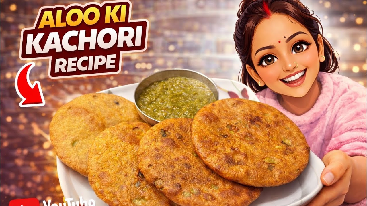 Aloo Ki Kachori Recipe| Crispy Aloo Kachori 