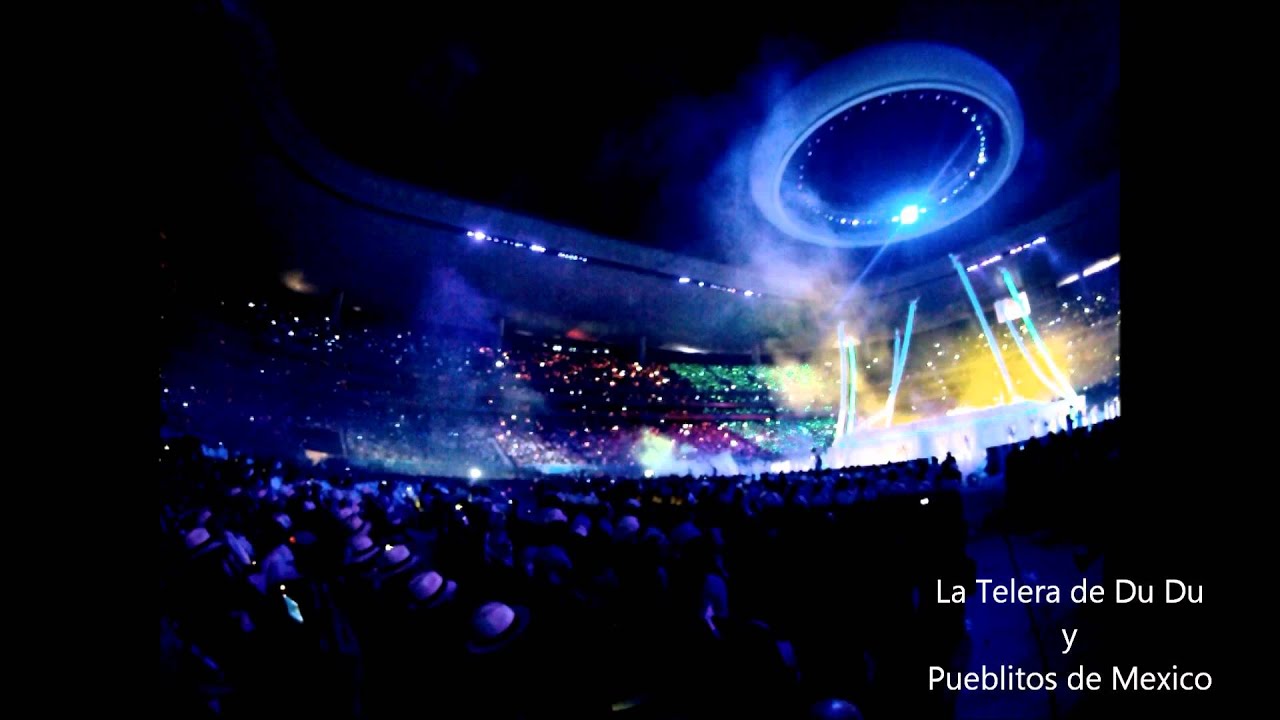 Show de luces Panamericanos 2011 (una perspectiva distinta desde la cancha del estadio Omnilife)