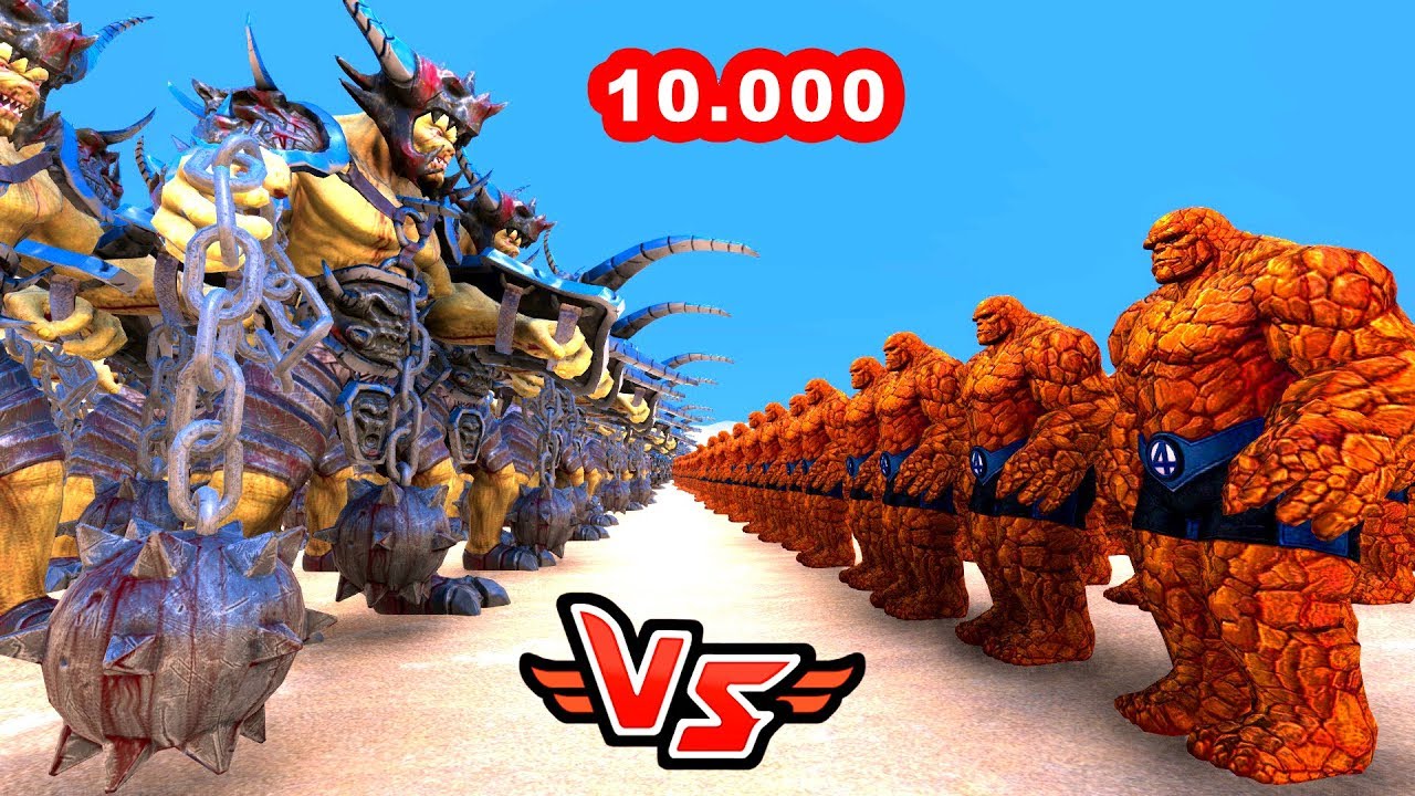 TAŞ ADAM VS 10.000 ZOMBİ 😱 - Süper Kahramanlar