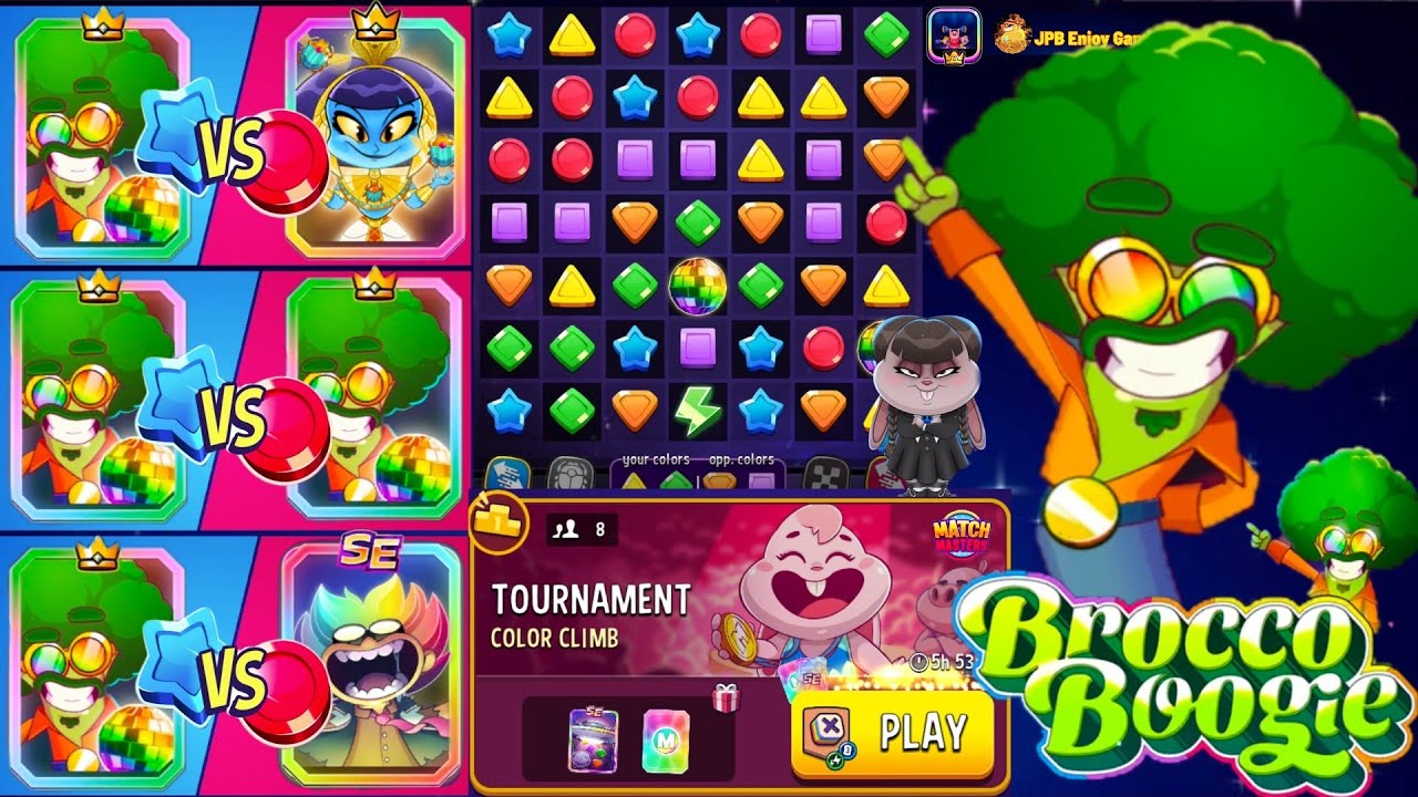 Match Masters Color Climb Tournament Prizes SE Ufo and Legendary Booster.