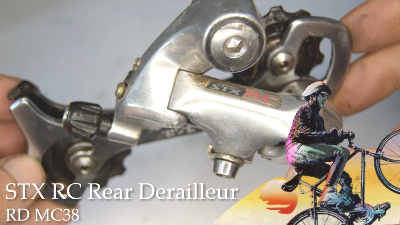 Shimano STX RC MC38 Rear Derailleur: Service clean Rebuild
