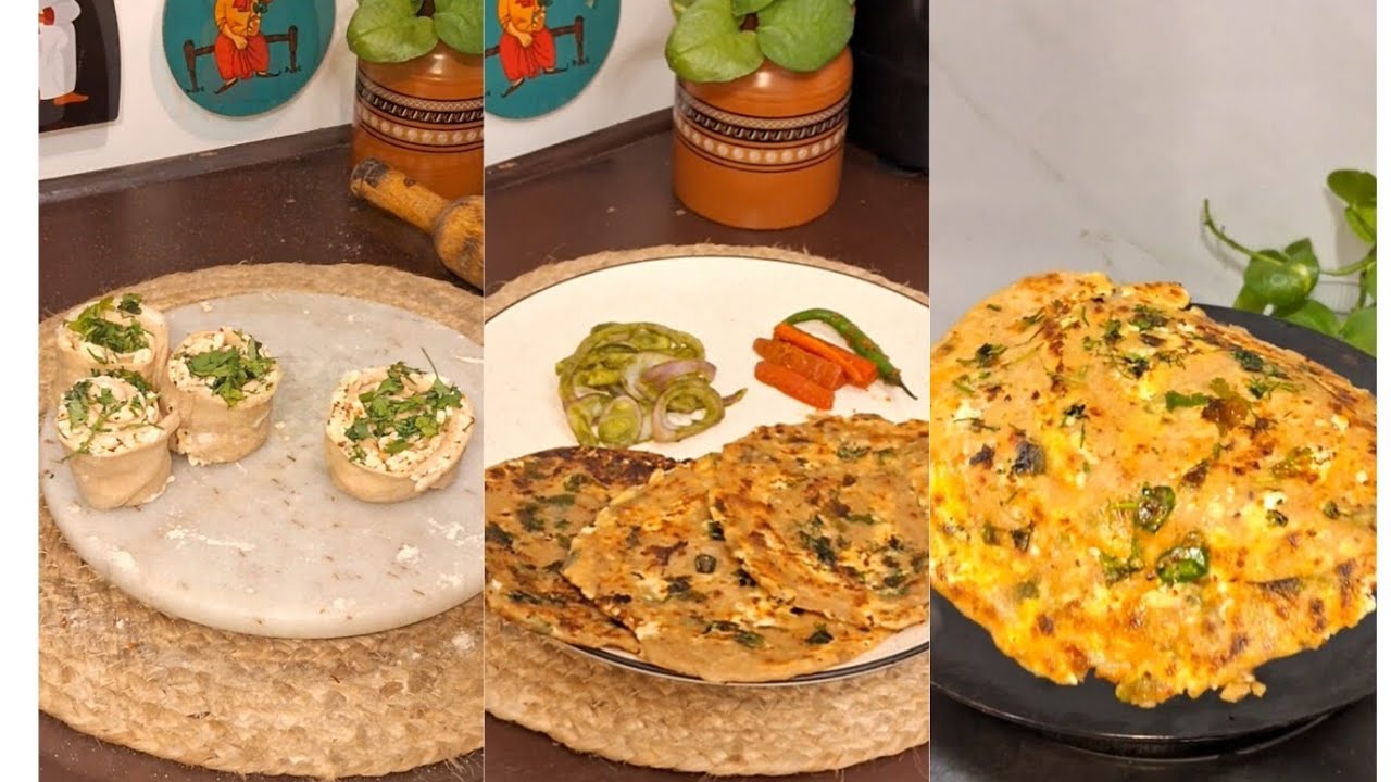 Aaj Ka Breakfast - Paneer Paratha | #homemadepaneer #lifeofparichiya 