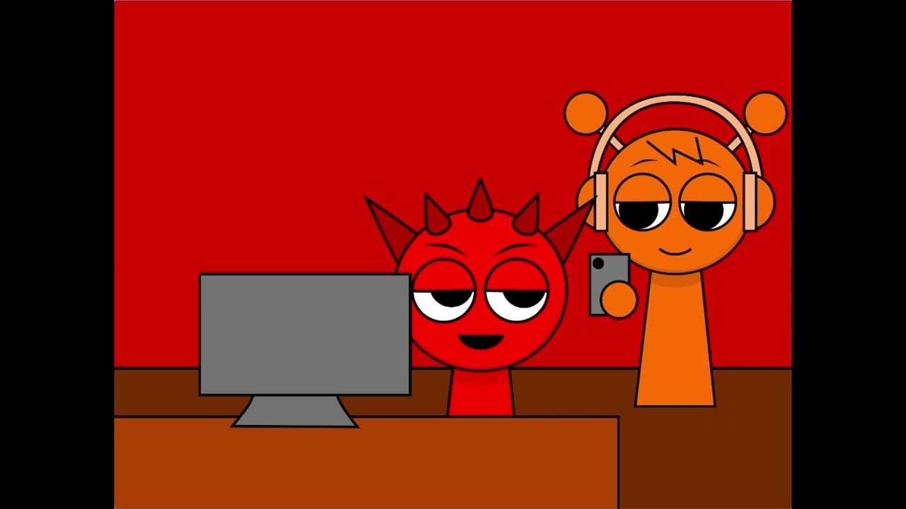 The Scary Maze Game - Sprunki animation (100th video special!)