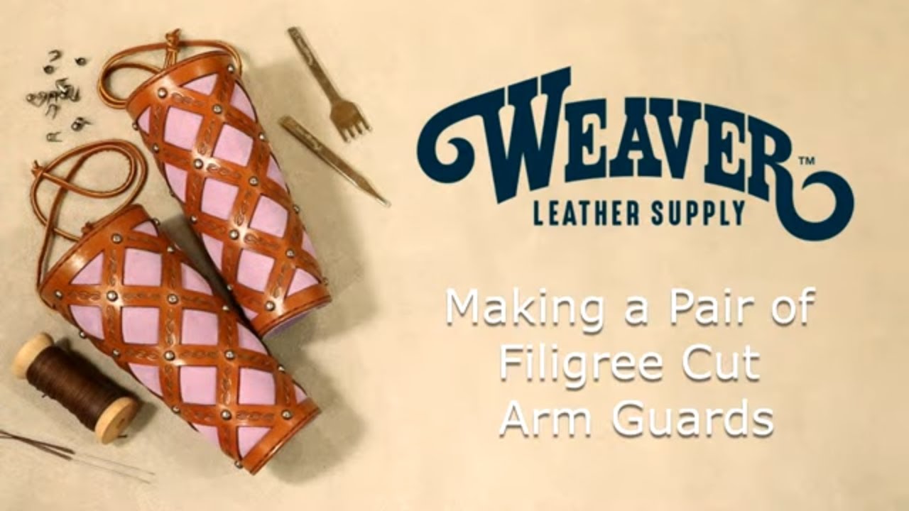 Making Filigree Cut Arm Guards