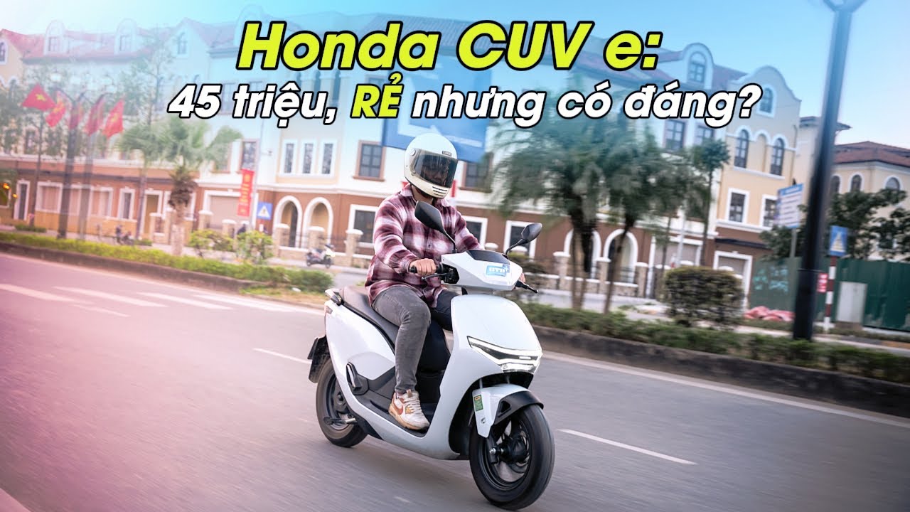 45 triệu cho Honda CUV e:, con số này có xứng đáng? | WhatcarVN