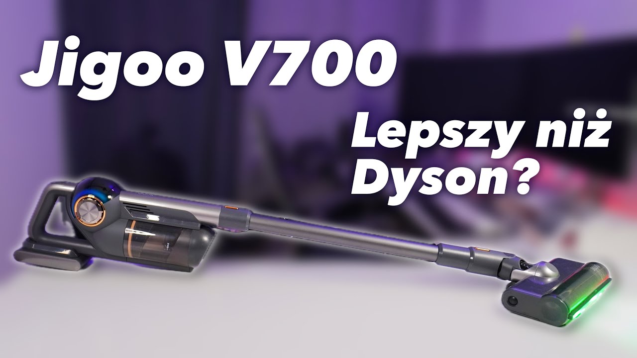 Czy chiński odkurzacz pionowy może być lepszy niż Dyson? Test Jigoo V700!