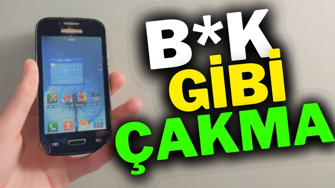 Dünyanın En Kötü Çakma Telefonu Galaxy S3