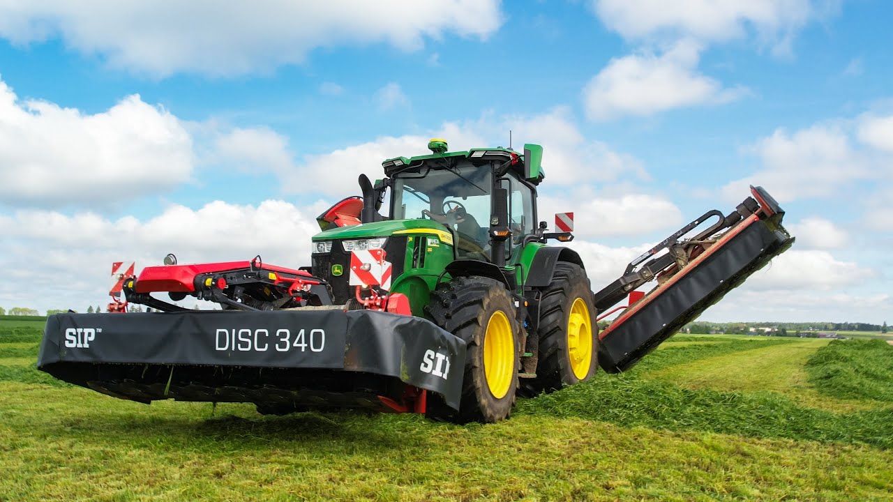 ☆ Wielkie Testy Kosiarek SIP Z Firmą Wanicki Agro ☆ Pierwszy Pokos 2025 W GR Lech ☆ John Deere 7R350