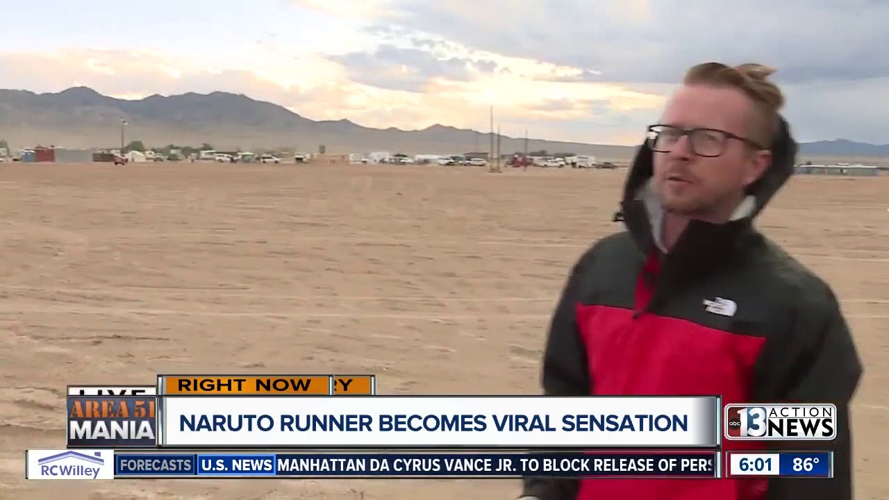 Naruto Run Area 51 Meme