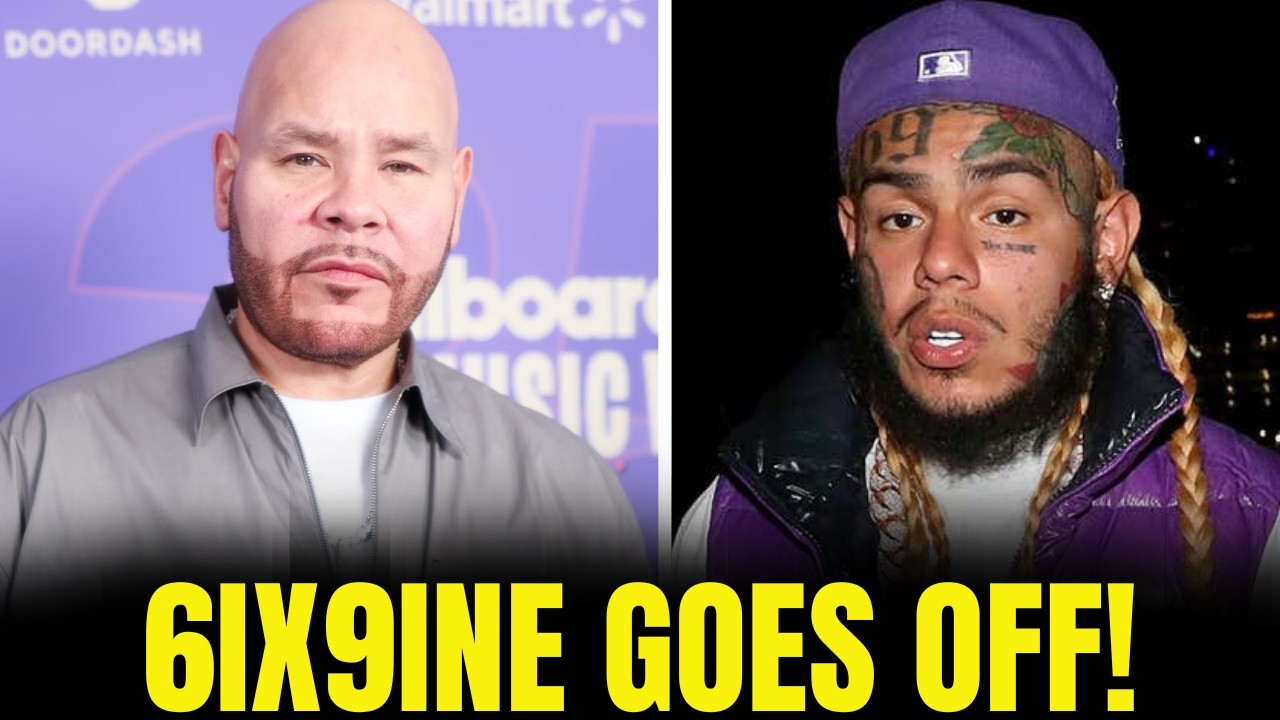 6ix9ine GOES OFF On Fat Joe With SHOCKING Accusations 👀🔥