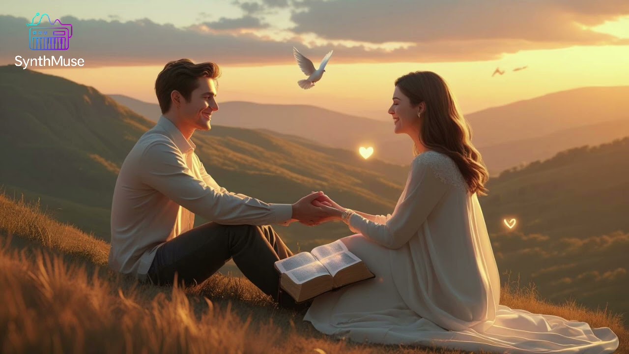 God Wrote Our Love Story ✨| #lyricvideo  #christiansongs