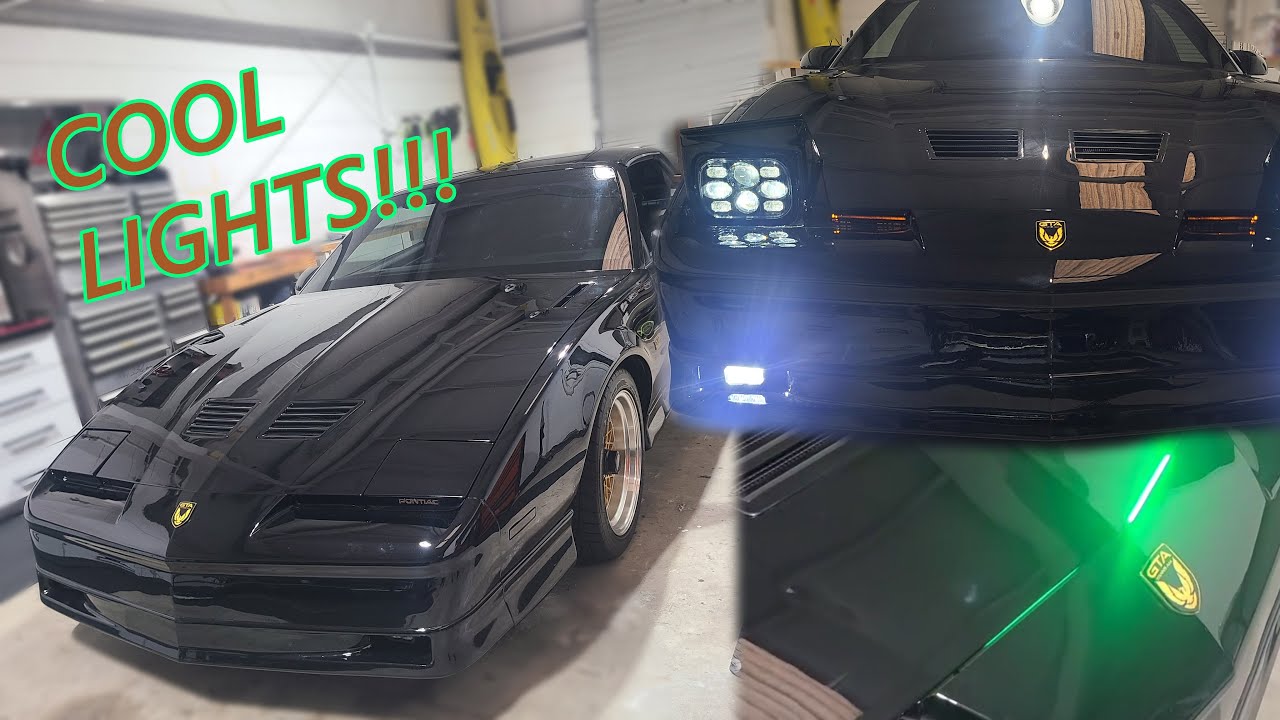 88 Trans Am GTA Lighting Makeover! (Headlights, Fogs, Markers, Tails, Interior)