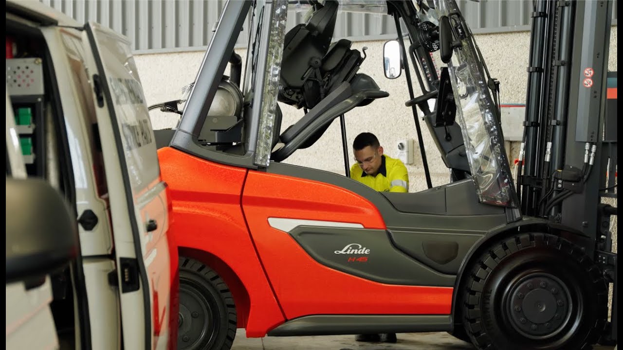 Linde Forklift Service & Spare Parts Operation