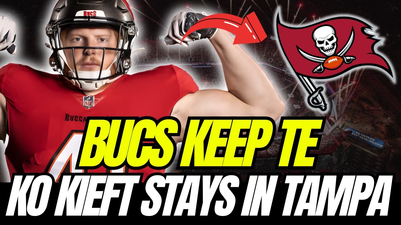 🚨😱 Buccaneers Keep Fan Favorite Tight End Ko Kieft In Key Move! TAMPA BAY BUCCANEERS NEWS TODAY
