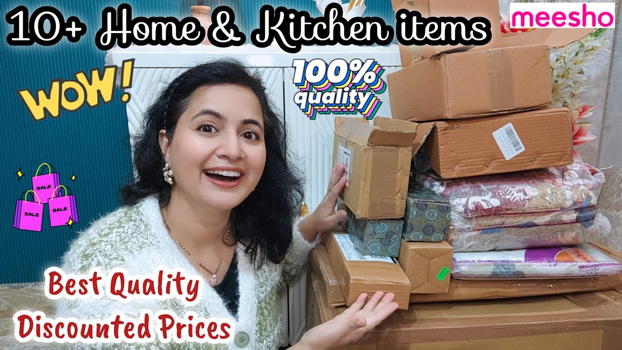 Meesho Home & Kitchen Items ❤️ | Home Decor, Home Essentials & Kitchen Items | Neema's Talk
