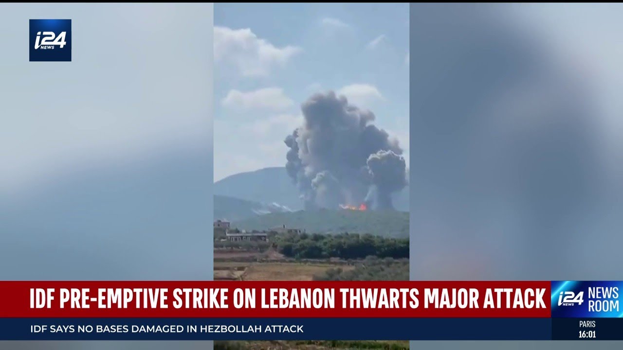IDF preemptive attack on Lebanon thwarts major attack