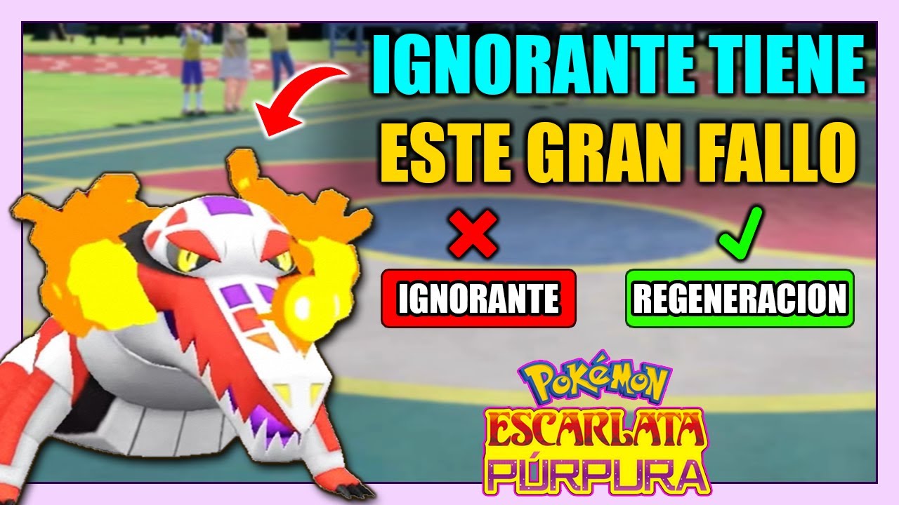 LA HABILIDAD IGNORANTE ES MALA en COMBATES POKÉMON por ESTO TAN RARO aunque PAREZCA MENTIRA