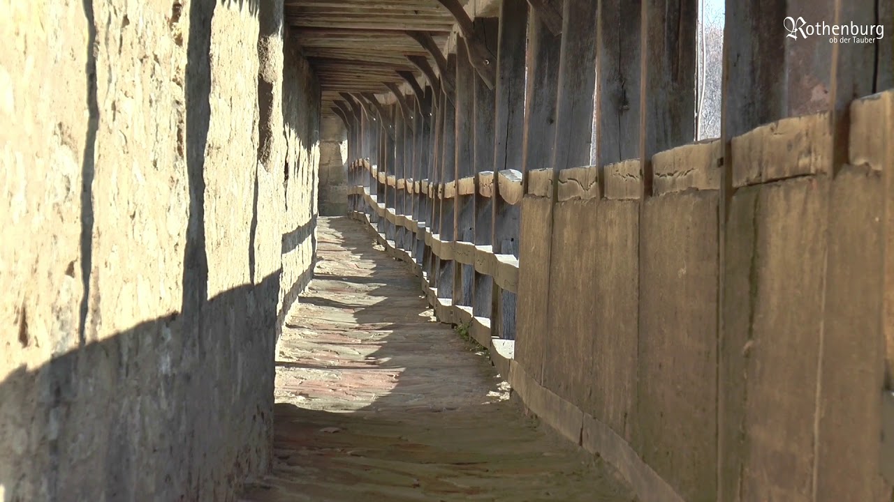 Klingentor in Rothenburg ob der Tauber - Turmweg