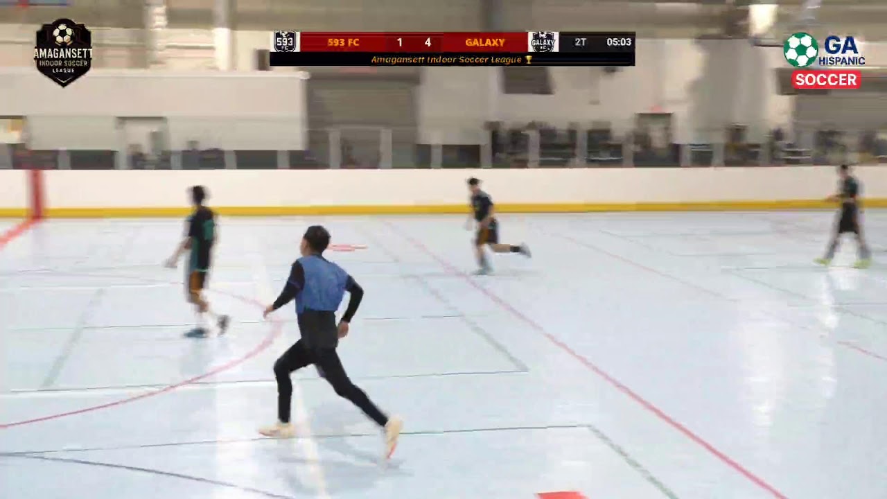 Amagansett Indoor Soccer League Libre: 593 FC vs Galaxy