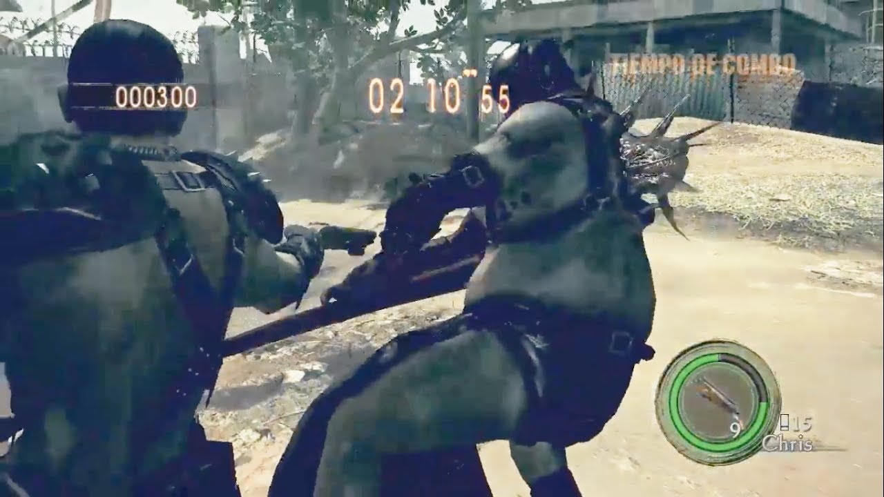 The Mercenaries Civilian Checkpoint 560k Chris Warrior | Resident Evil 5 PC