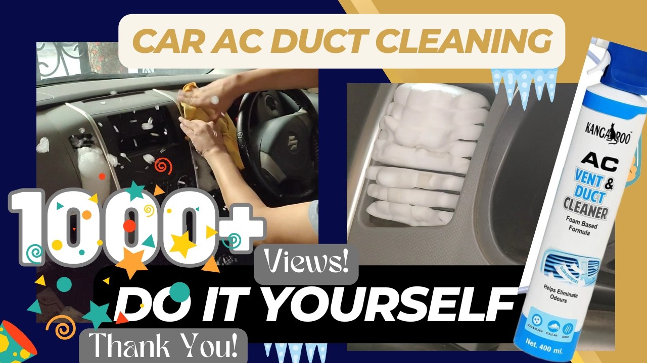 Wagon R Car AC Duct Kaise Clean Karein? | DIY Ventilation System Cleaning| Kangaroo product|