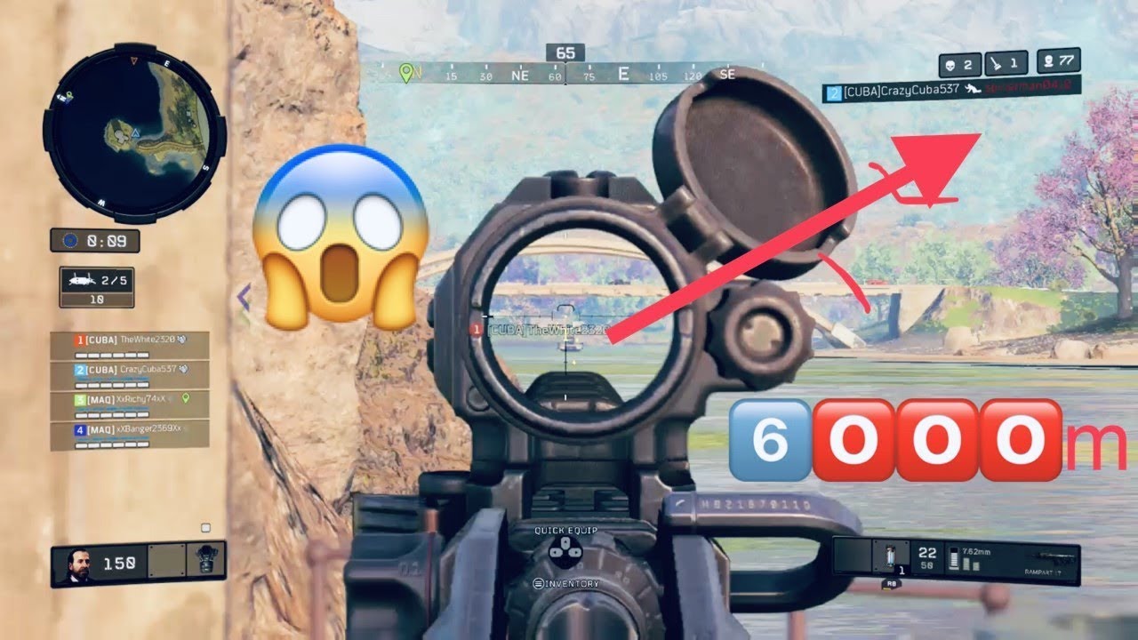 Black ops 4-LONGEST Kill EVER Made--Blackout