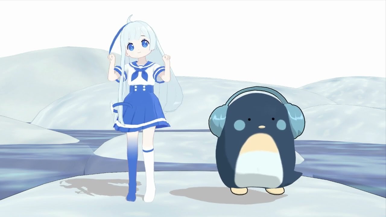 【UTAU 네림&제아펭귄】Nyan Cat EX【MMD PV】