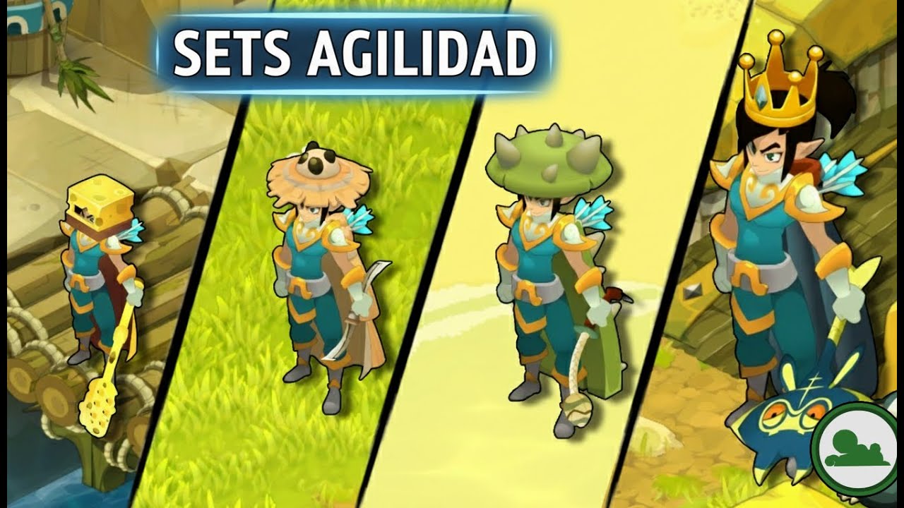 Sets de AGILIDAD para diferentes niveles | DOFUS 3.4