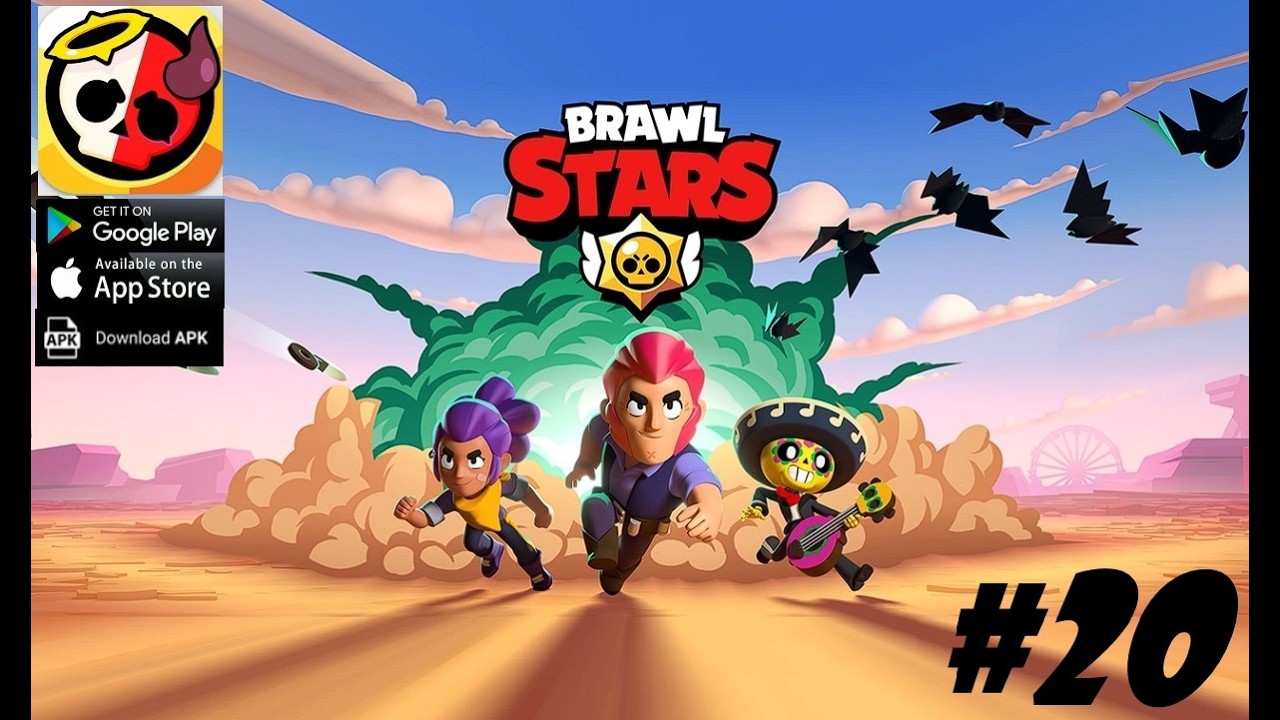 Brawl Stars #20 - Jogando com Varios Personagens