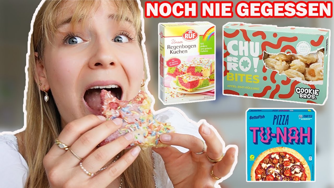 1 Tag essen was ich NOCH NIE gegessen habe