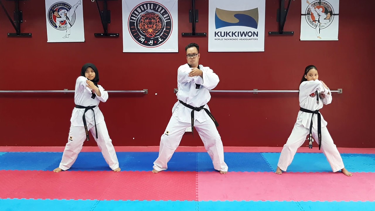 Basic Front & back elbow strike...