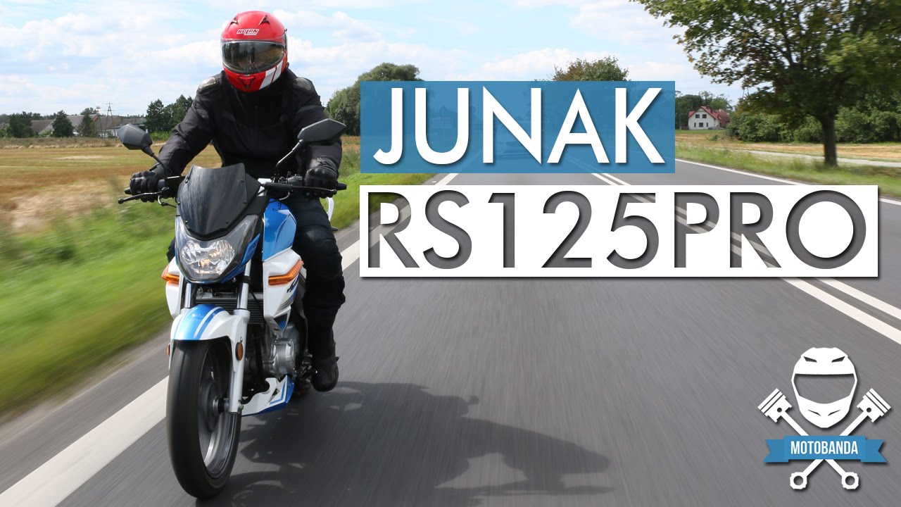 Ile zmienia dodatkowe 27% mocy? Junak RS 125 PRO Opinia