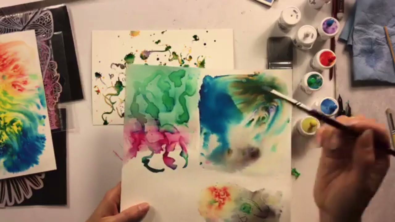 Démo du Brusho par Josée Cloutier