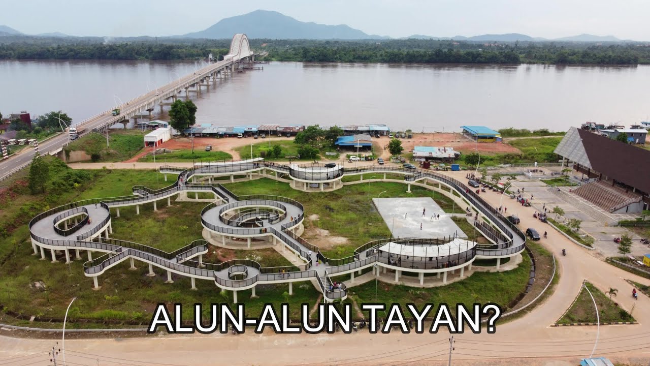 WISATA  BARU DI DEKAT JEMBATAN TAYAN KALIMANTAN BARAT