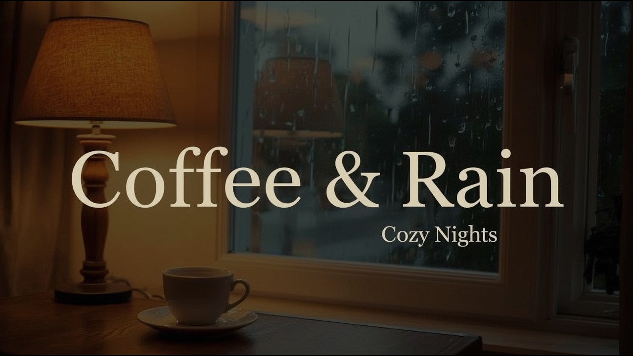 Music for Coffee and Rainy Nights ☕🌧️ Cozy Instrumental to Unwind