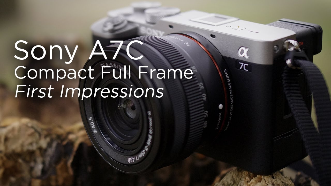 Sony A7C | Tiny full-frame mirrorless! | First Impressions Test
