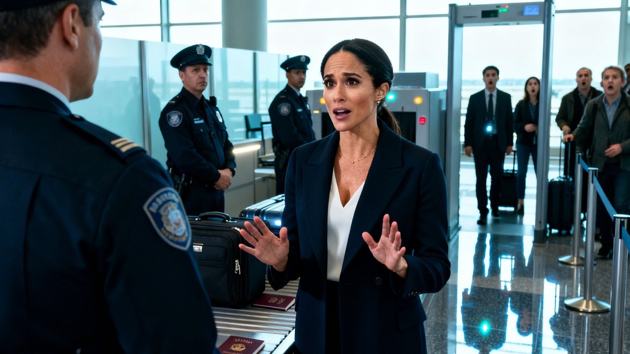 Airport Police Encounter With Meghan Markle Uncovers Shocking History | Emotional Stories