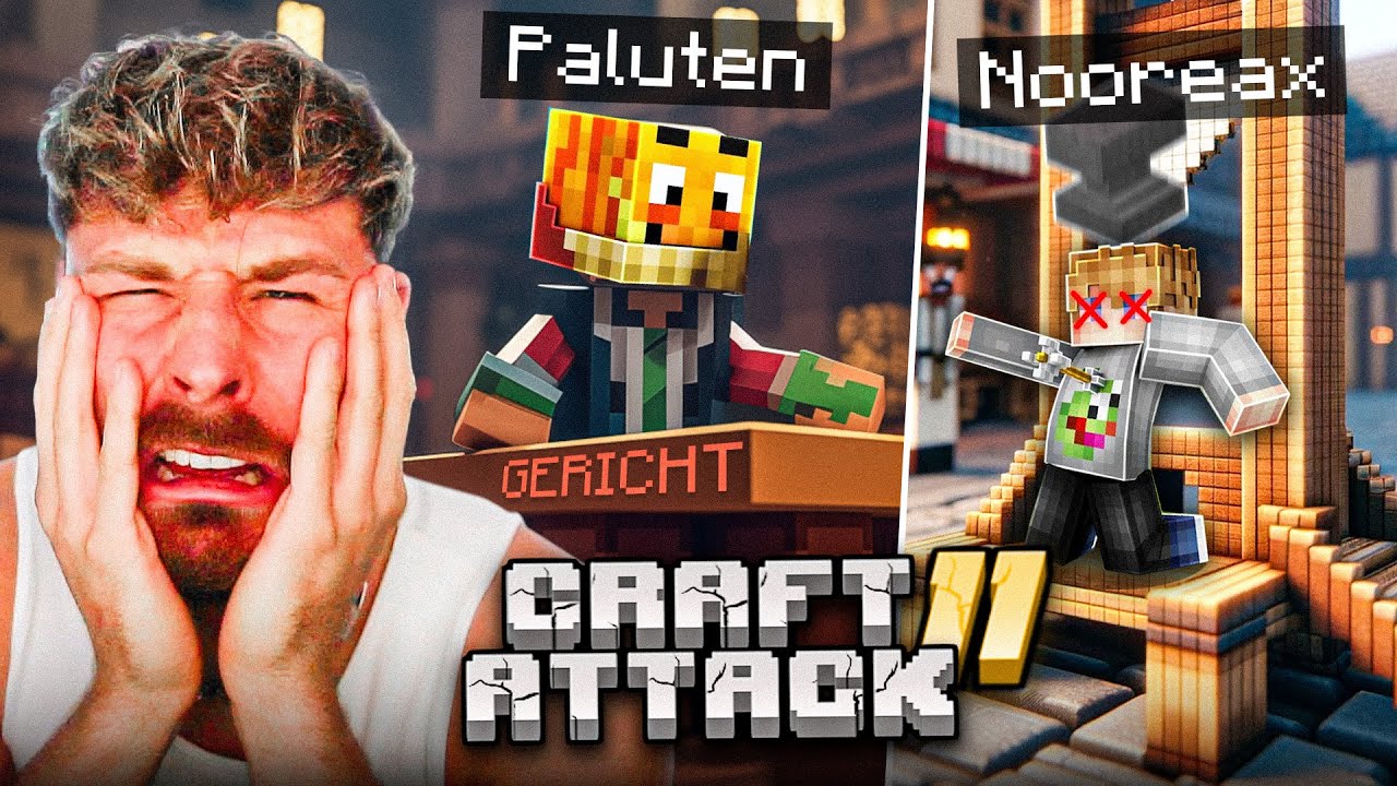 T0D durch AMBOSS - PALUTENS Gerichtsverhandlung eskaliert in CraftAttack 11 (Roleplay)