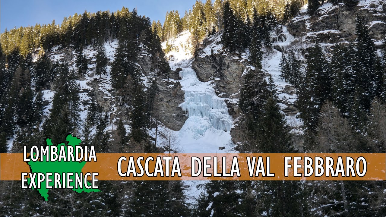 MADESIMO: escursione invernale a caccia della cascata ghiacciata alta 200 metri