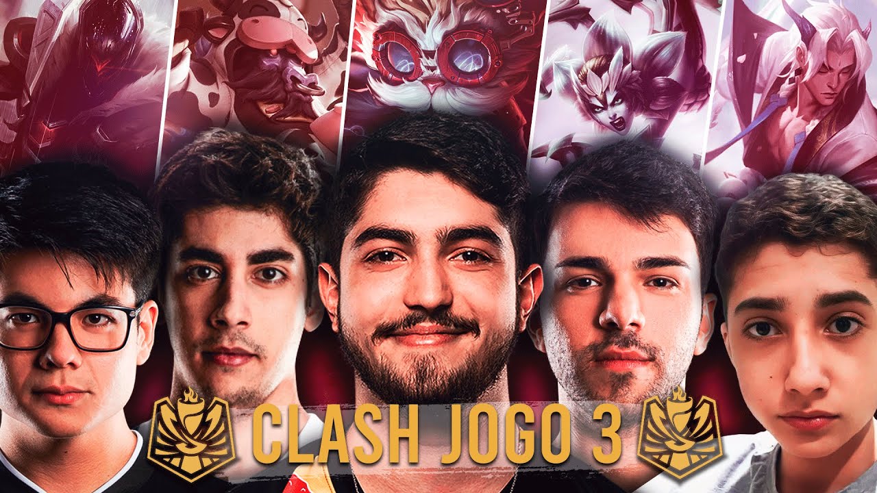 SELEÇÃO DOS CRIA NO CLASHZIN - ULTIMO GAME 🔥