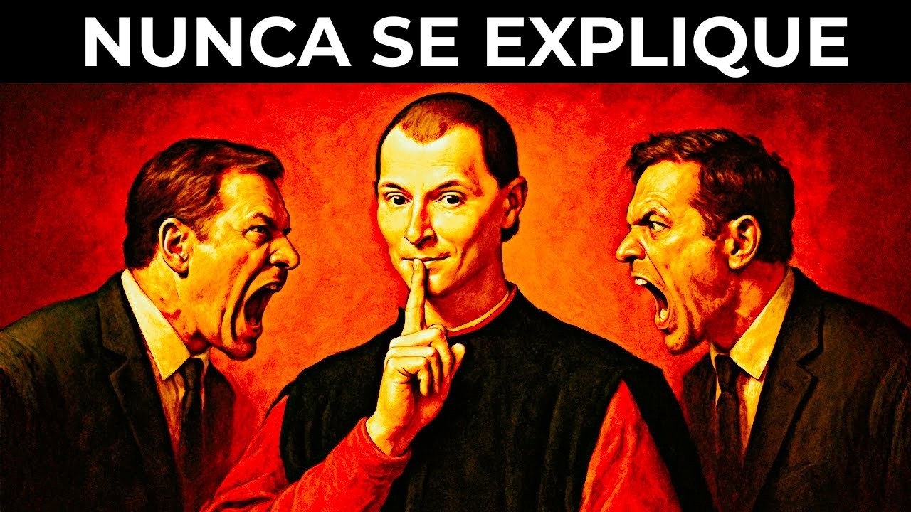 NUNCA SE JUSTIFIQUE  - O truque de Maquiavel para inverter o poder instantaneamente