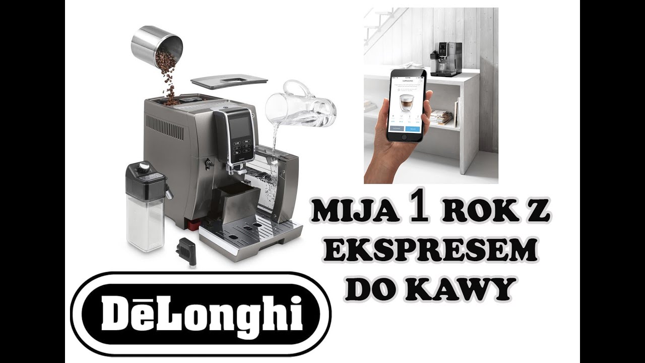 Ekspres DELONGHI Dinamica Plus po rocznym użytkowaniu jakie minusy