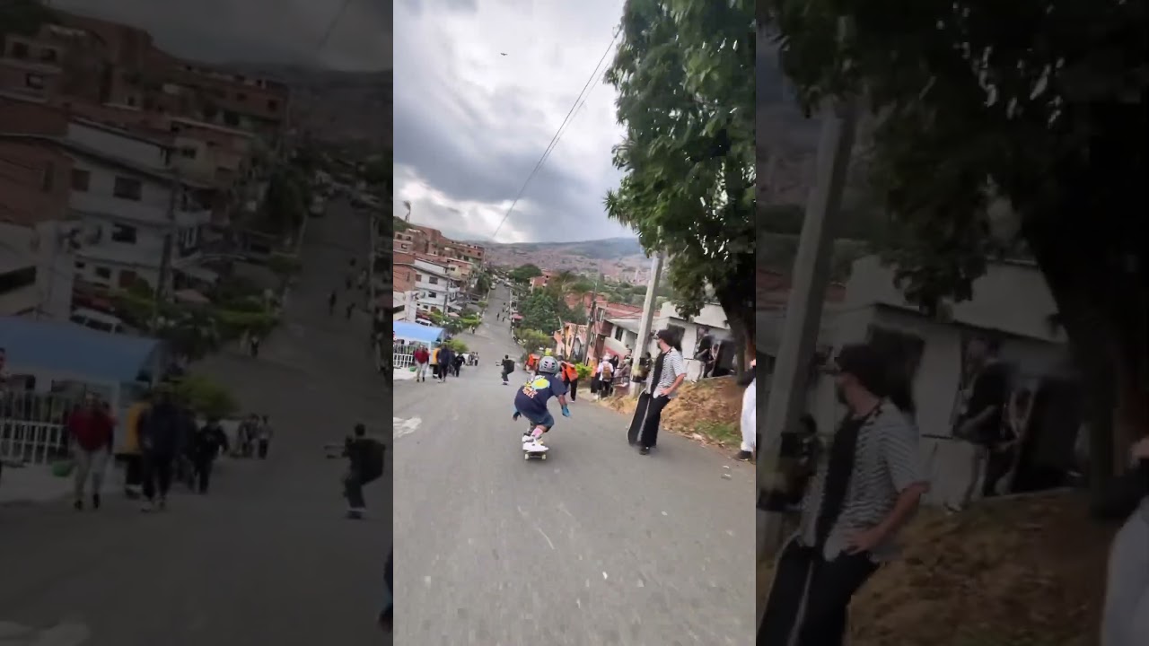 8 year old hillbombs in Medellin Colombia 😳 #mobtownsb