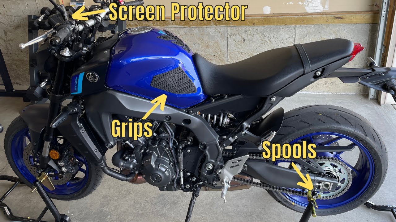 2022 YAMAHA MT-09 First Mods!