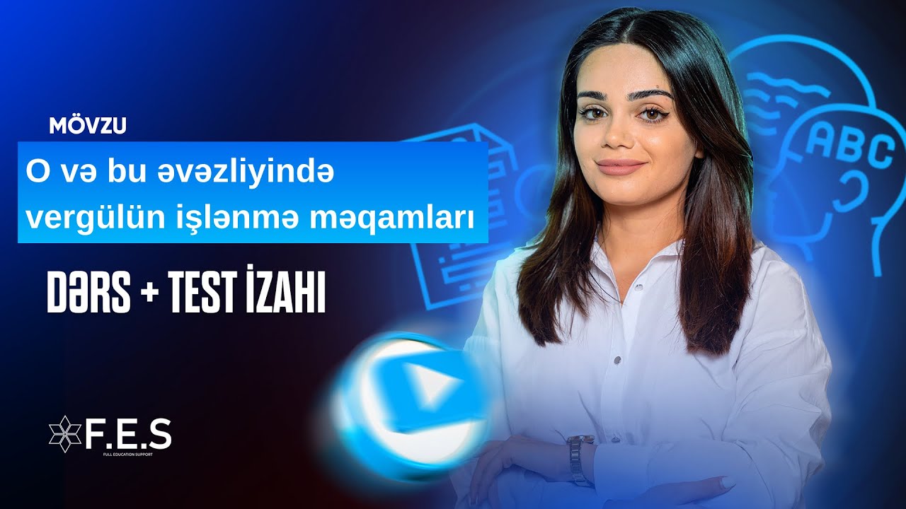 O VƏ BU ƏVƏZLİYİNDƏ VERGÜLÜN İŞLƏNMƏ MƏQAMLARI / MİQ VƏ SERTİFİKASİYA / FİDAN İSGƏNDƏROVA