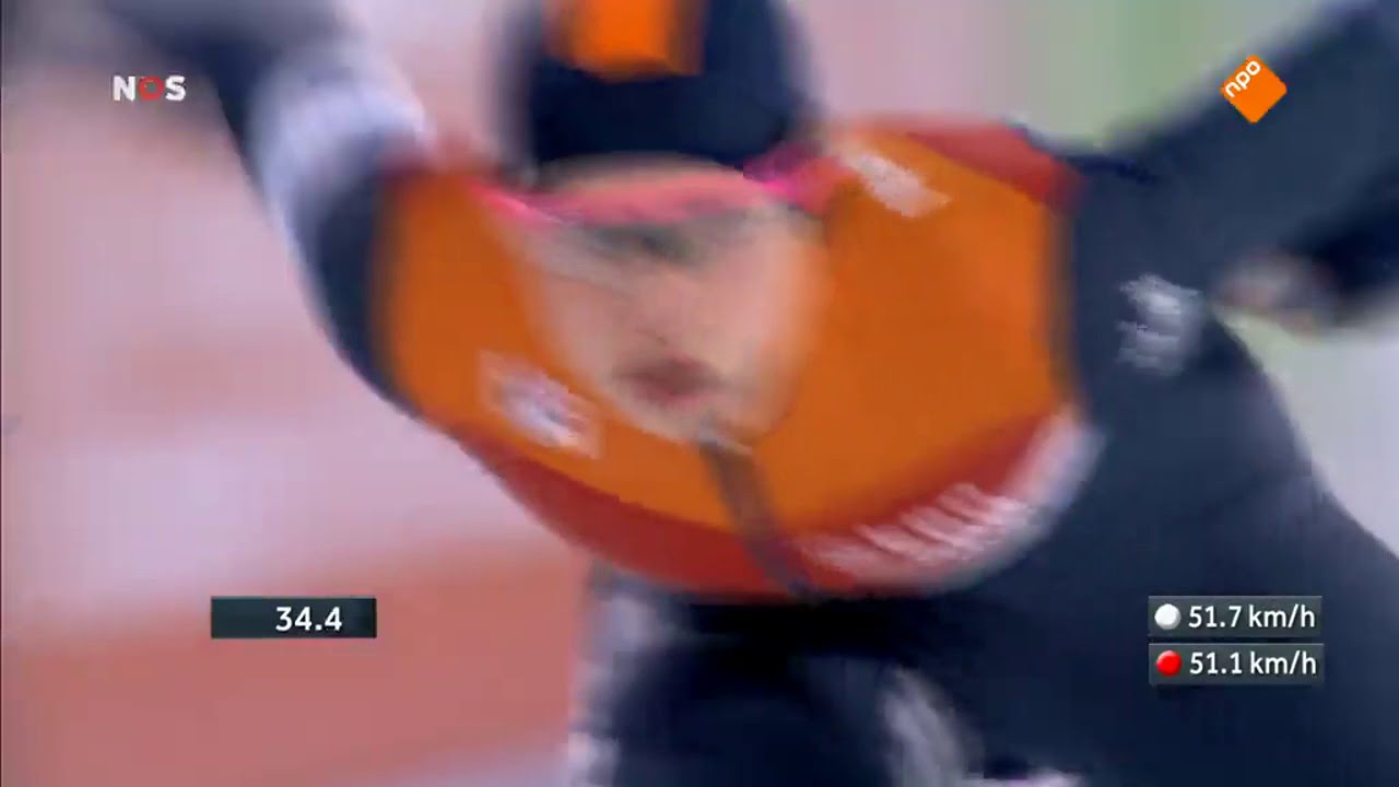 Suzanne Schulting 1000m - 1:16.17. NK Afstanden 2017