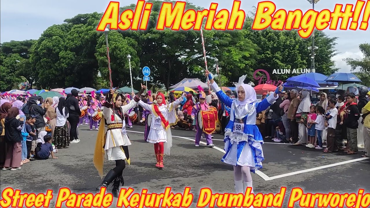 [PART 3] PALING KEREN 2025‼️ STREET PARADE KEJURKAB DRUMBAND PURWOREJO 15 NOVEMBER 2025