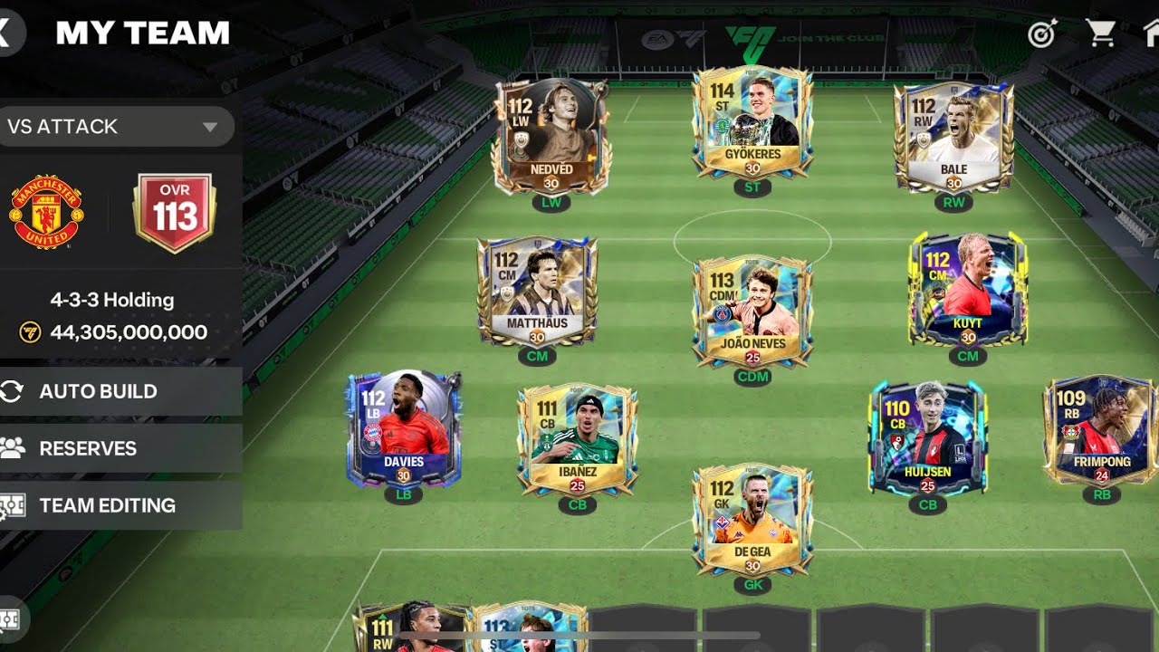 i reached 113 ovr!!🥳🥳 #fcmobile #football