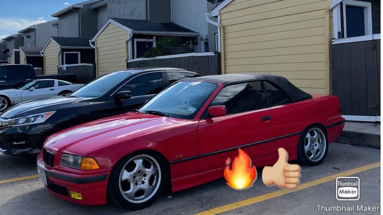 Installing a new convertible top on e36.
