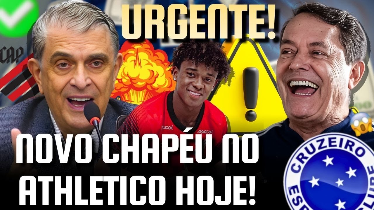 BOMBA! CRUZEIRO VAI PAGAR MULTA DE JOIA DO ATHLETICO — NOVA RASTEIRA DO CELESTE | PEDRINHO LIGADO!